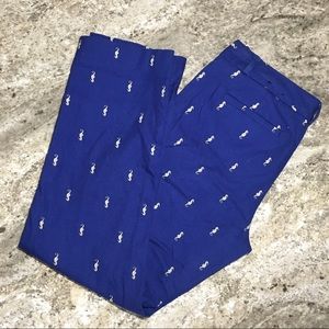 Banana republic seahorse cropped pants size 4